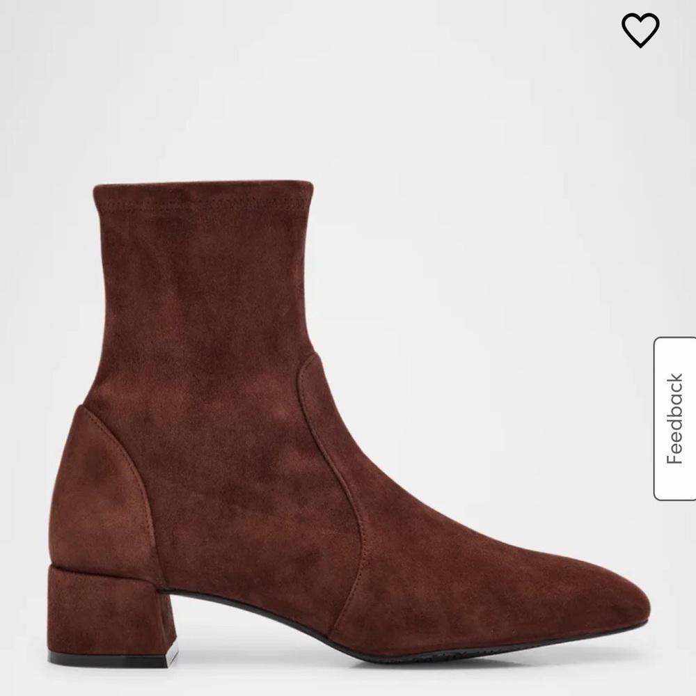 Stuart Weitzman Women's Sleek 60 Sock Booties - Picture 8 of 11